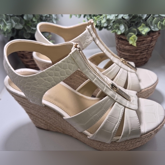 MICHAEL Michael Kors Shoes - Michael Michael Kors Berkley Wedge sandals Size 8